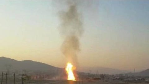 مقتل شخصين على الأقل وتدمير سوق بانفجار للغاز جنوب غرب إيران