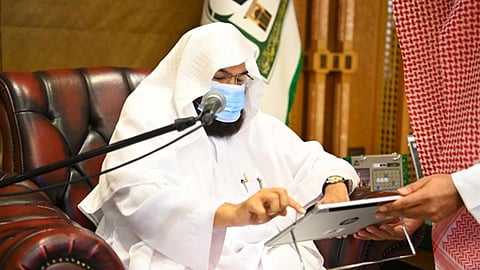 السديس يدشن خطة وكالة المسجد النبوي لزيارة الروضة الشريفة