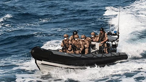 بالصور.. البحرية السعودية تضبط أكبر كمية من مخدر الميثامفيتامين بـ100 مليون دولار