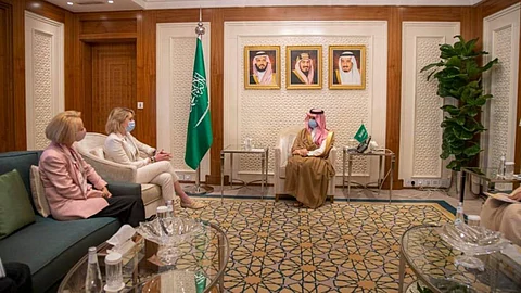 وزير الخارجية يستقبل مستشارة وزير الطاقة الأمريكي