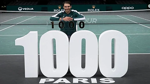 الإسباني نادال يحقق الفوز رقم «1000» بمسيرته الاحترافية في ملاعب التنس