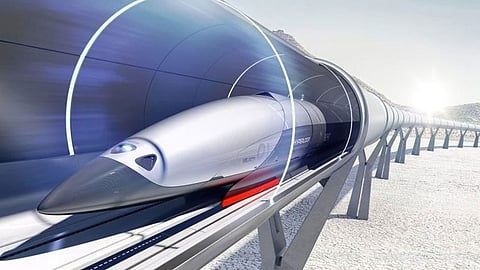 إكمال أول رحلة في العالم لكبسولة تسير داخل أنبوب مفرَّغ بنظام الهايبرلوب