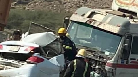 وفاة وإصابة بحادث تصادم مروّع في الباحة