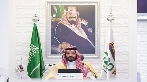 ولي العهد: مجموعة العشرين برئاسة المملكة تبنّت معالجة الآثار الصحية والاقتصادية والاجتماعية التي خلفتها جائحة كورونا
