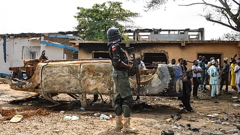 مقتل 5 أشخاص وخطف 18 آخرين في هجوم مسلح على مسجد بنيجيريا