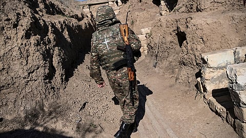 لغم ينفجر في ضابط روسي و4 من عناصر قوات حفظ السلام «كاراباخ»