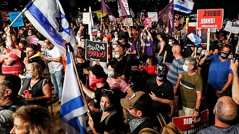 تجدد المظاهرات المطالبة برحيل نتنياهو في إسرائيل