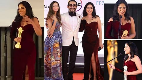 منى زكي تتصدَّر الترند بعد أول ظهور مع ابنتها لي لي