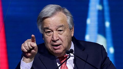 غوتيريش: العثور على صاروخ إيراني مضاد للدبابات في ليبيا