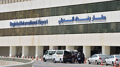 انفجار جسم غريب داخل مطار بغداد الدولي