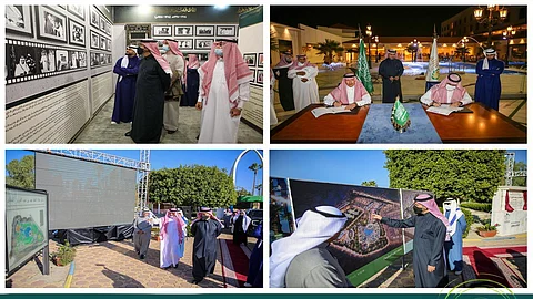 «ماجد الحقيل» يضع حجر الأساس لمشاريع حدائق ومنتزهات ترفيهية على مساحة 420 ألف متر مربع في الطائف