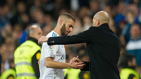 زيدان: بنزيما أفضل مهاجم في تاريخ فرنسا