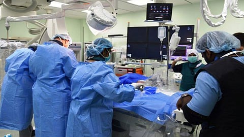 إجراء 161 عملية قسطرة قلبية في مركز القلب بالجوف