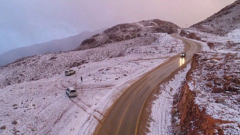 راصد جوي: تساقط الأمطار والثلوج على المملكة خلال الـ24 ساعة المقبلة