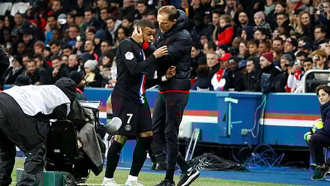 أول تعليق من مبابي على طرد مدرب سان جيرمان «المفاجئ»