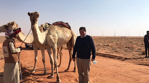 السفير البريطاني بالسعودية: استمتعت بمهرجان الملك عبدالعزيز للإبل