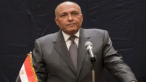 وزير الخارجية المصري يصل العلا للمشاركة في القمة الخليجية الـ41