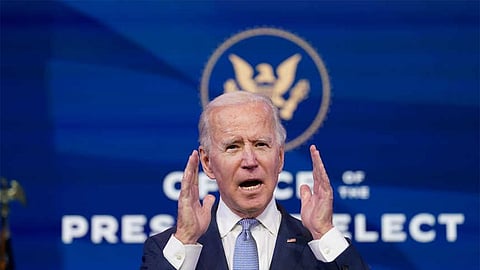 بايدن: قيمنا الديمقراطية تخضع لهجوم غير مسبوق وعلى ترامب التصرف