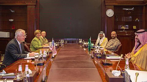 خالد بن سلمان ووكيل وزارة الدفاع الأمريكي للسياسات يبحثان التعاون الثنائي