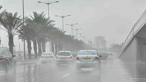 أمطار غزيرة على الباحة