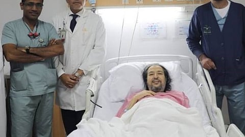 خالد سامي في حالة صحية حرجة.. وزوجته: «أصيب بضيق تنفس»