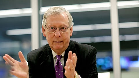 ماكونيل: لا يمكن إجراء محاكمة عادلة لترامب إلا الأسبوع المقبل