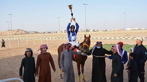 «رافع الراية» يخطف المركز الأول في فروسية نجران