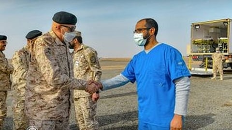 بالصور.. رئيس الجهاز العسكري يزور 4 مواقع للحرس الوطني بالحدود الشمالية