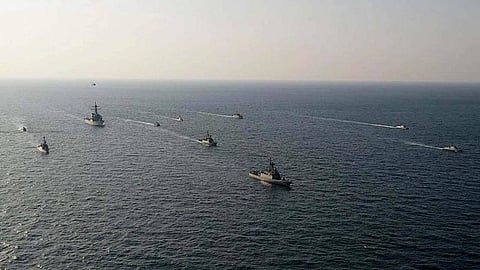 بالصور.. البحرية السعودية تختتم مناورات تمرين «المدافع البحري المختلط 21»