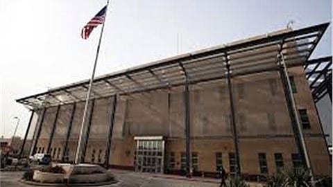 إطلاق صافرات الإنذار بالسفارة الأمريكية في بغداد