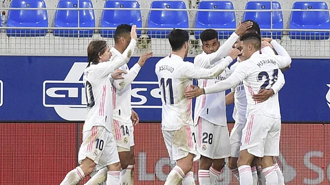 ريال مدريد يتجاوز عقبة هويسكا ويعود لطريق الانتصارات في «الليجا»