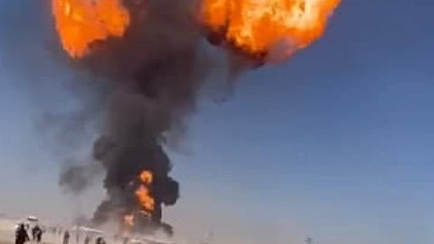 انفجار هائل على الحدود بين إيران وأفغانستان.. وإخلاء منفذ «دوغارون»