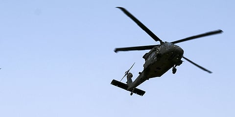 مقتل 4 أشخاص في تحطم مروحية أمريكية