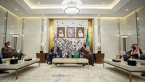 بالصور.. وزير الداخلية يبحث مع نظيره العراقي تعزيز التعاون والتنسيق المشترك بين البلدين