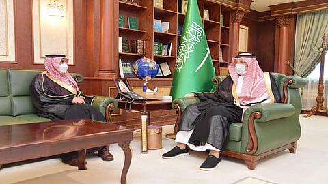 الأمير محمد بن ناصر يستقبل رئيسي «تقويم التعليم» وجامعة جازان