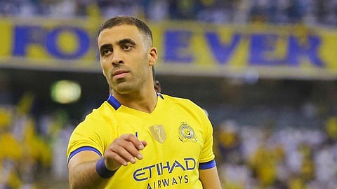 عبدالرزاق حمد الله مهدد بالاستبعاد من اللعب للنصر حتى نهاية الموسم