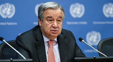 غوتيريريش: سوريا لا تزال كابوسًا حيا ويصعب تحديد حجم الدمار بها