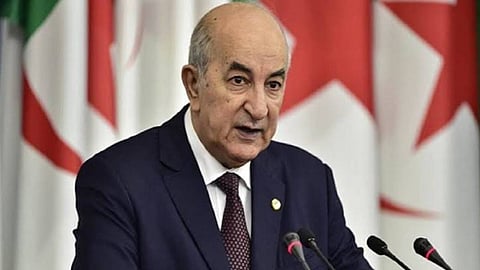 الرئيس الجزائري يعلن موعد الانتخابات التشريعية المبكرة