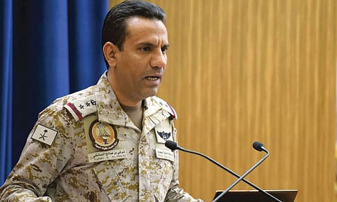 التحالف: تدمير منظومة دفاع جوي معاد يتبع لميليشيا الحوثي في جبهة مأرب