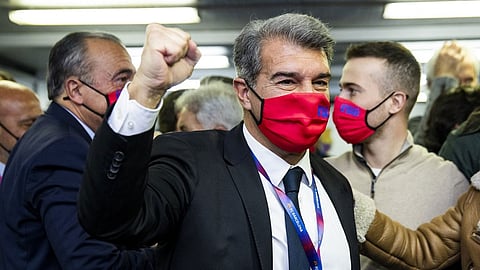لابورتا يتجاوز العقبة الأخيرة في الطريق إلى رئاسة برشلونة