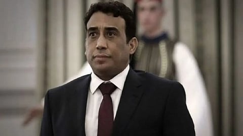 محمد المنفي يغادر القاهرة بطائرة خاصة بعد لقاء الرئيس المصري