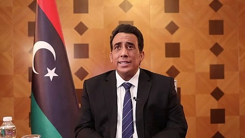 بأول لقاء بينهما.. المنفي يدعو أردوغان لسحب مرتزقة أنقرة من ليبيا