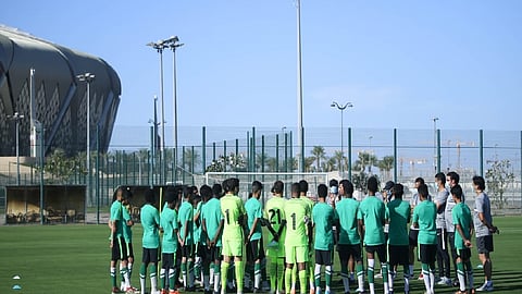 36 لاعبًا في افتتاح معسكر «أخضر الناشئين» استعدادًا لكأس آسيا
