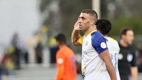 بهتافات النصراوية.. حمدالله يحتفي بعودة الجماهير إلى المدرجات