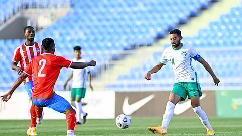 بالصور.. الأخضر الأولمبي يكتفى بالتعادل السلبي في اختبار ليبيريا