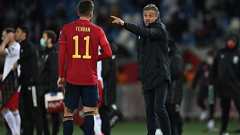 إنريكي: منتخب إسبانيا ليس ماكينة أهداف