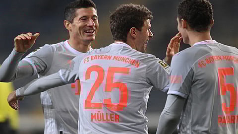 رغم غياب ليفاندوفسكي.. مولر يرجح كفة بايرن أمام لايبزج