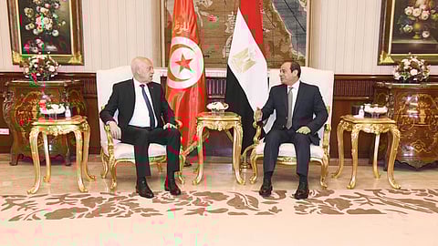 الرئيس المصري ونظيره التونسي يتفقان على ضرورة إخراج المرتزقة من ليبيا