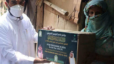 بالصور.. تدشين مشروع خادم الحرمين لتفطير الصائمين للعام 1442هـ بالهند