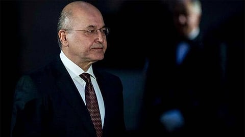 العراق.. برهم صالح: استهداف مطار أربيل جريمة إرهابية مدانة
